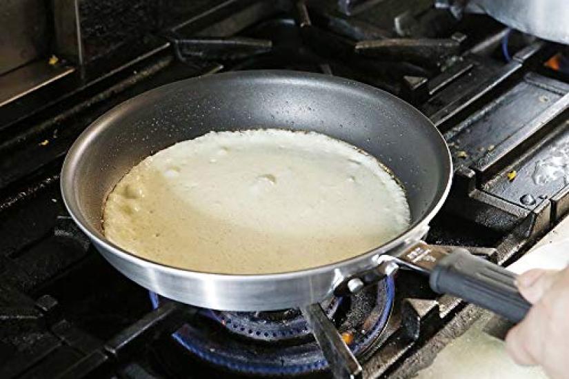 EBM Aluminum Professional IH Eclipse Frying Pan 8 Inch
