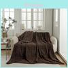 Multipurpose Flannel Blanket With Solid Color Finish For Office Napping And Air Conditioner