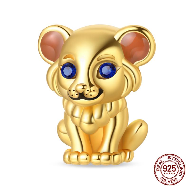 Originale Eulenperlen, 100 % Kupfer, Glückskatzen-Elefanten-Anhänger, passend für Originalarmbänder, DIY-Schmuckherstellung, Geschenk für Frauen