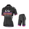 Mens Cycling Jersey Set Breathable Short Sleeve Road Mountain Bike Apparel Sportswear