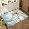 Yosuga no Sora Floor Mat Soft Thickened Absorbent Non-Slip Bedroom Living Room Door Mat Home Decor Flannel Rugs
