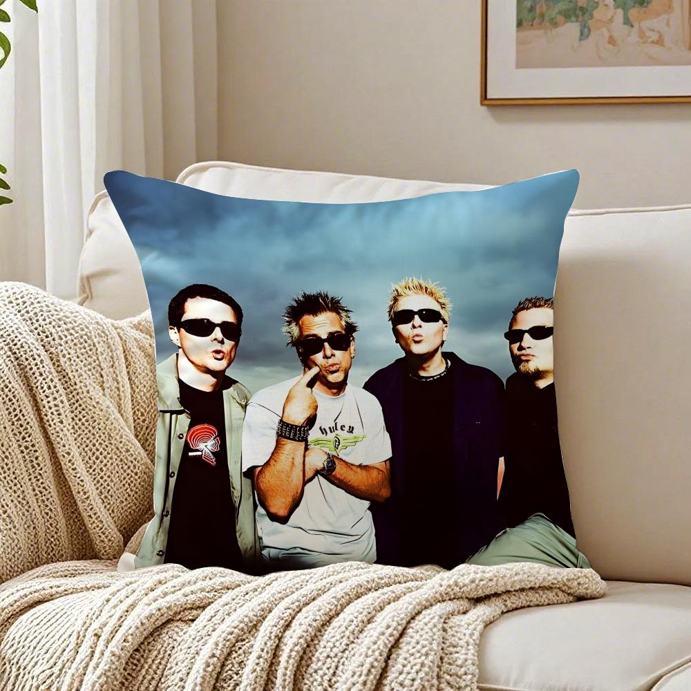 TThe Offspring Cushion Cover Pillowcase Antidustmite Living Room Sofa Decor Cushion Room