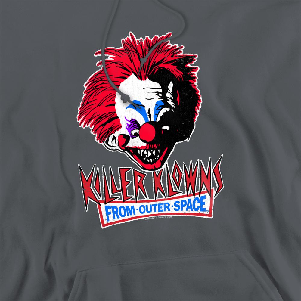 Killer Klowns From Outer Space Unisex Adult Rough Clown Heather Hoodie