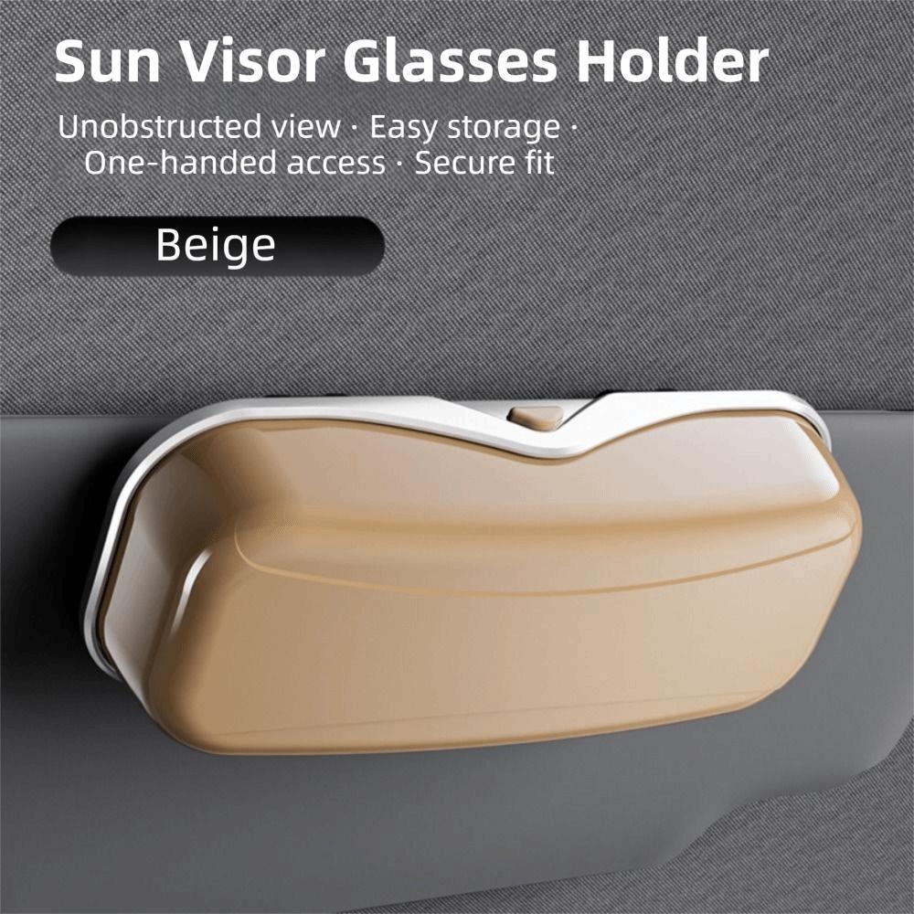Premium Auto Sonnenbrillen Organizer ABS Auto Sonnenbrillenhalter Auto Sonnenblende Brillenetui Automobil