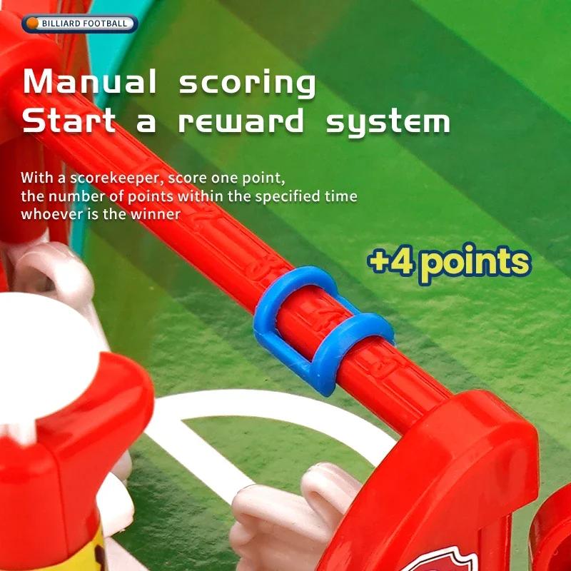 Non-Toxic Indoor Playtime Activity For Kids Puzzle Soccer Table Set Mini Foosball Games Tabletop Sports Board Games For Adul Partyt