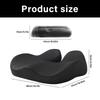 Thickened Pressure Relief Sitting Pillow Removable Washable Cover for Sedentary Work Driving Comfort