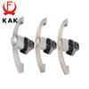 KAK Camper Car Push Lock with Handle RV Caravan Boat Motor Home Cabinet Drawer Latch Button Locks For Furniture Handle Hardware