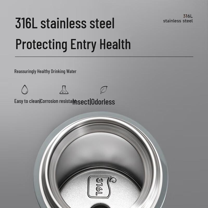 SUPOR 450ml 316L Stainless Steel Insulated Mug