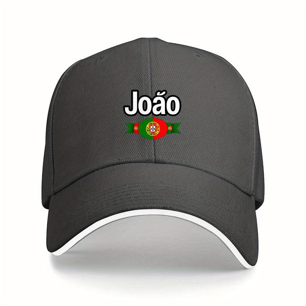 Joao Portuguese Flag Baseball Cap Adult Polyester Adjustable Casual Sports Hat