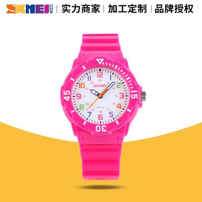 Reloj para niños de venta directa de fábrica Shijimei, reloj de cuarzo resistente al agua, deportivo color jalea