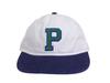 Ralph 2 Tone P Logo Vintage Baseball Cap Hat (Polo Lauren) Men's Women's 01080121-WHITE [Item]