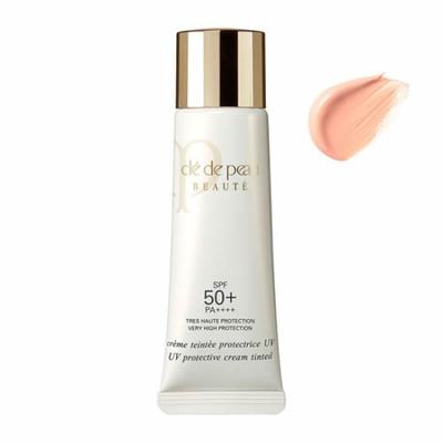 Shiseido De Peau UV Pink 30ml Clé Beauté Tinted Cream SPF50+ PA++++ [Used]