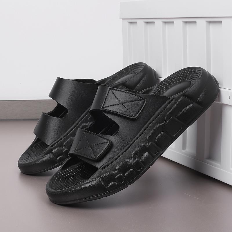 Fashion Men's Slippers Indoor Outdoor Sandals Beach Comfortable Soft Slides Men Casual Shoes Flip-flops Home Slippers Sandals Outdoor