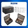 Azumafy Relay Attack Prevention Key Box, Radio Wave Blocking Box, Anti-Theft Key Box, Smart Key Case, Black, Car Key Box (Small Size)