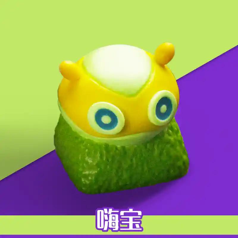 Anime Valorant Themed Keycaps Peripheral Keyboard Modification Parts Resin Material Manual Polishing Process Keyboard Esc Keycap