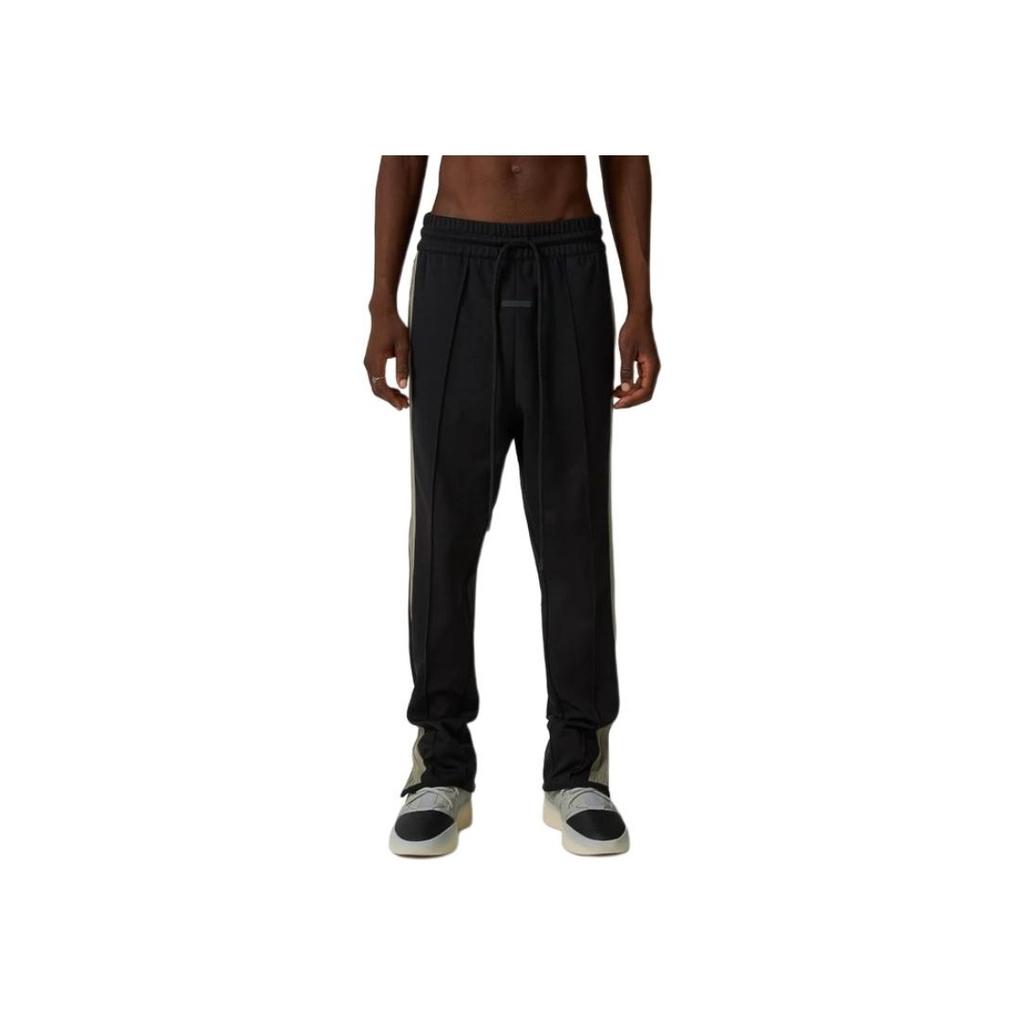 Adidas Fear Of God Athletics Retro Comfortable Casual Fashion Versatile Knitted Sports Pants Men Bottoms Black IM5316