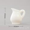 Cute Mini Ceramic Vase Fridge Magnet DIY Finger Flower Arrangement Decor Creative Refrigerator Sticker Ornament