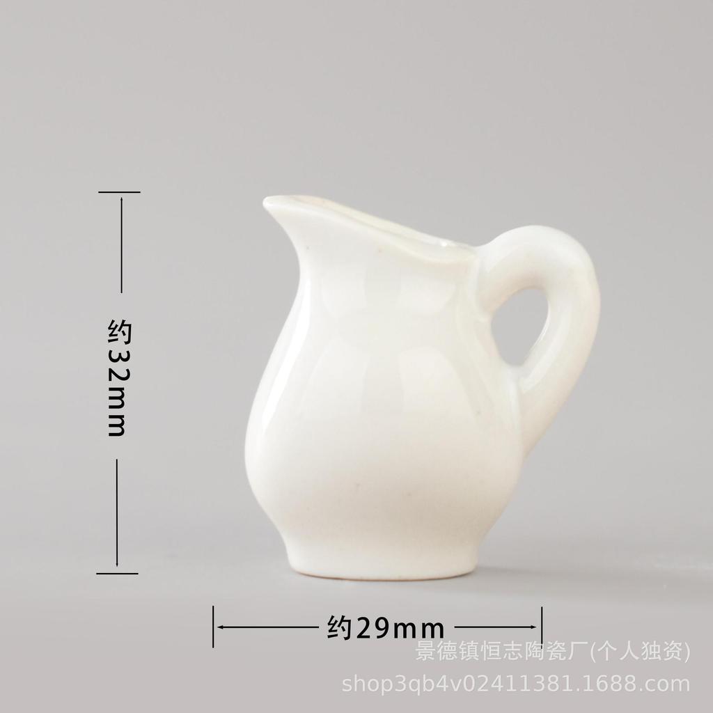 Cute Mini Ceramic Vase Fridge Magnet DIY Finger Flower Arrangement Decor Creative Refrigerator Sticker Ornament
