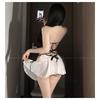 Xianyi Erotic Underwear Sexy Breast Pajamas Pure Desire Wind Flirting Uniform Temptation Small Chest See-through Outfit Free 618