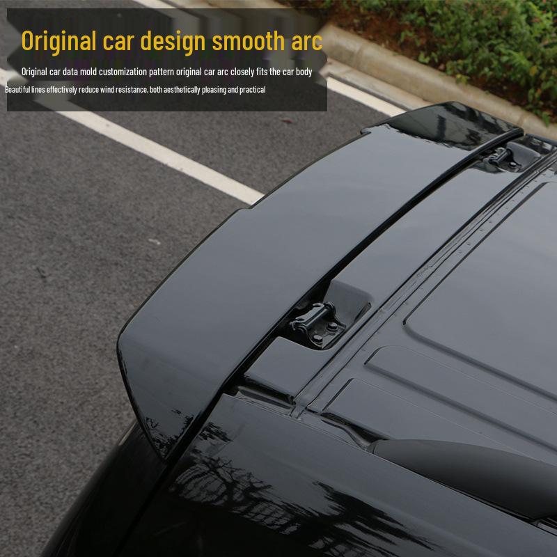 16-18 Viano V260L Rear Spoiler Wing: No-Punch Installation