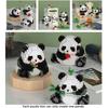 Panda Micro Building Blocks Puzzle Toy Plastic Material, Perfect Gift For Kids, 720-1782 Pieces Available