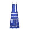 Womens Tie-Dye Beach Pullover Maxi Boho Sundress Ladies Loose Long Slip Dress