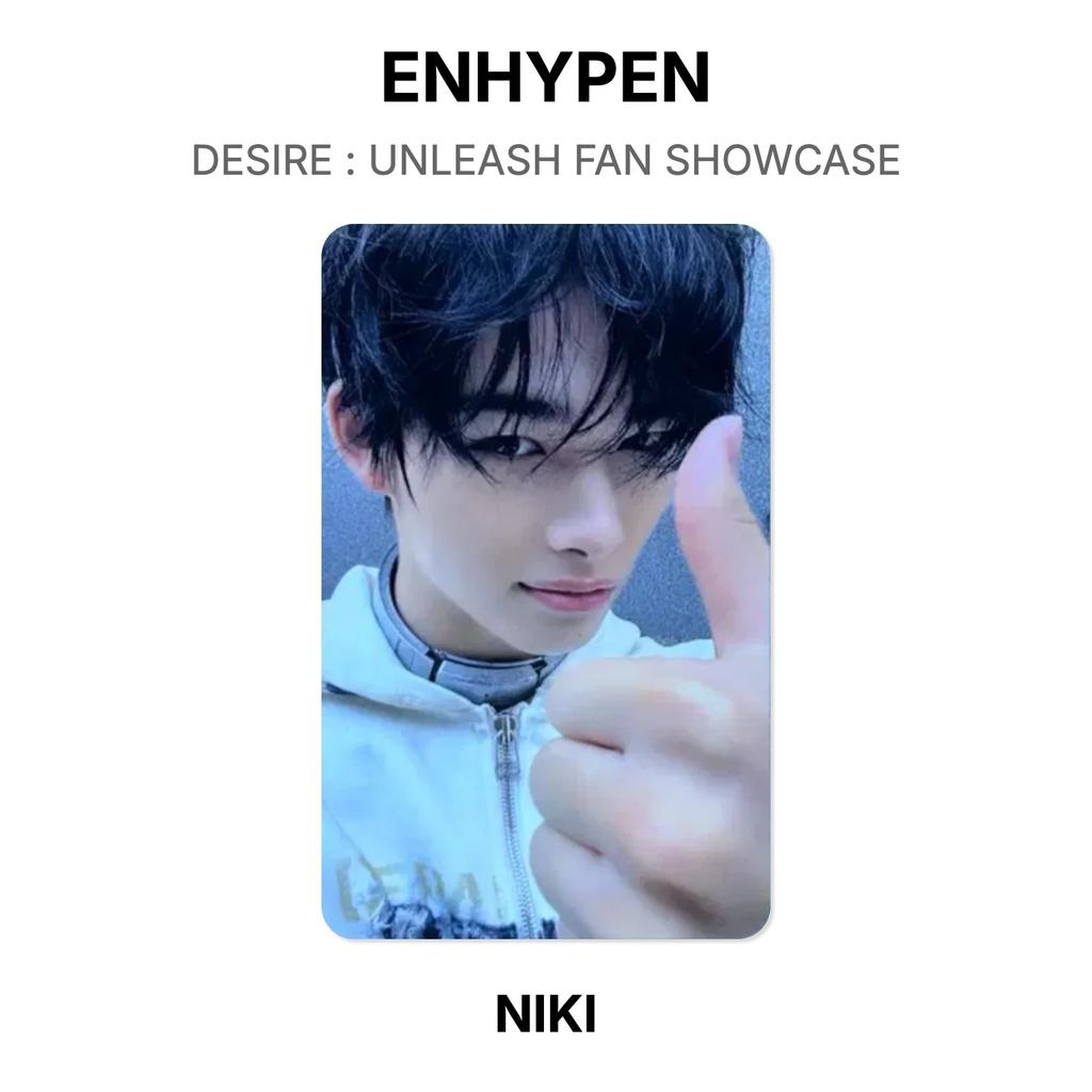 ENHYPEN DESIRE : UNLEASH FAN SHOWCASE Official Photocard