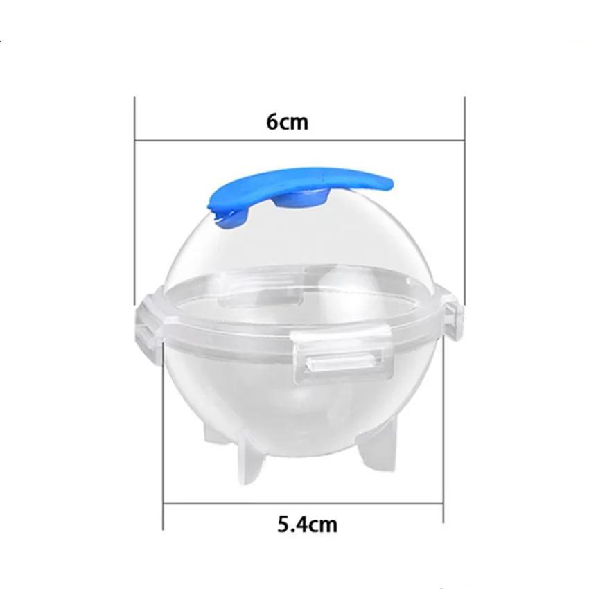4/1pcs Creative Round Ice Hockey Cube Mold Refrigerator Spherical Large Ice Mold Ice Box Kitchen Tool