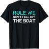 Life is Better on a Boat Captain Boater Boating T Shirts Men Cotton Humor Streetwear Tee Short Sleeve Unisex Loose Clothing