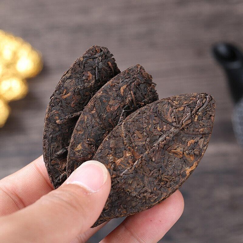 Юньнань Пуэр Золотой лист Мэнхай Спелый чай 500г Спелый чай Золотой лист — фото 4