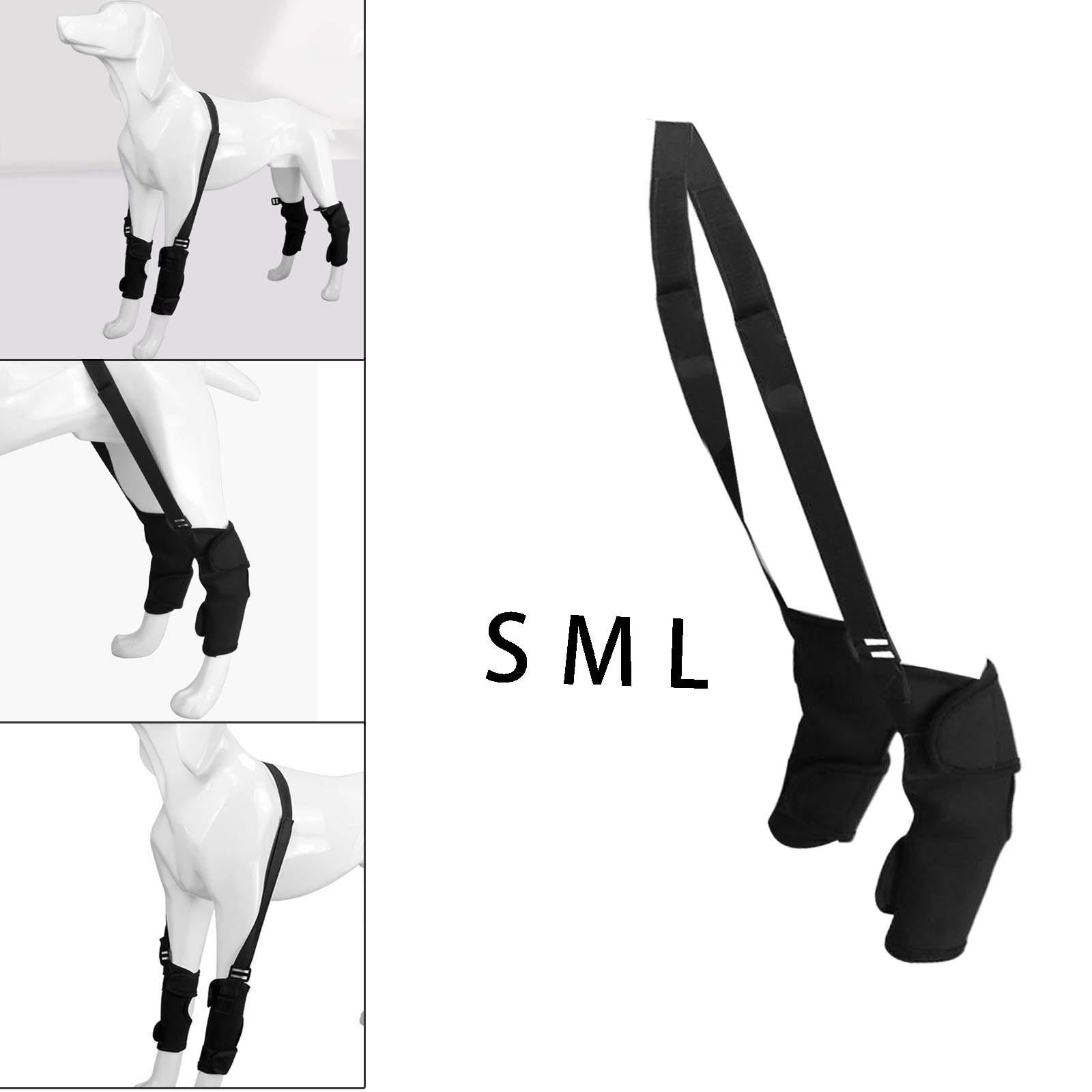 

Dog Support Brace Protector, Comfortable Soft Elastic Pet Hock Joint Wrap for S