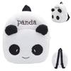 Children'S Cartoon Plush Toy Backpack For Kindergarten Lightweight School Bag