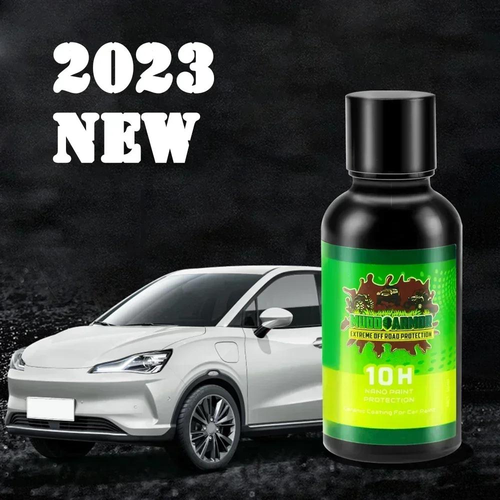 10H Liquid Glass Ceramic Car Coating Waterproof Nano Ceramic Car Paint Care Solution Scratch Resistant Super Hydrophobic Coating