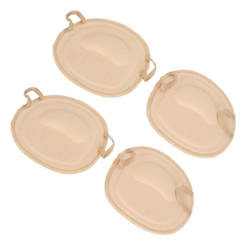 2 Pair of Half Forefoot Pads High Heels   Socks Pads Corrective Toe Socks Foot Cushion Pad