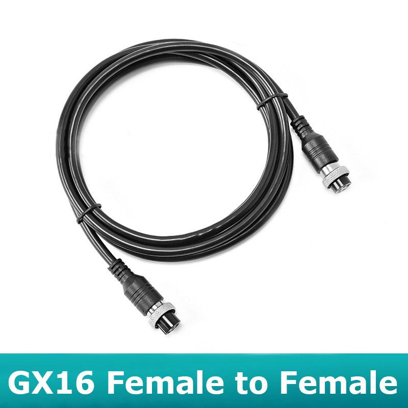 Male Female GX16 1m 2m 3m Cable Wire M16 Power Connector 2 3 4 5 6 7 8 9 10 Pin Aviation Plug Socket Electric Scooter Motor Wire