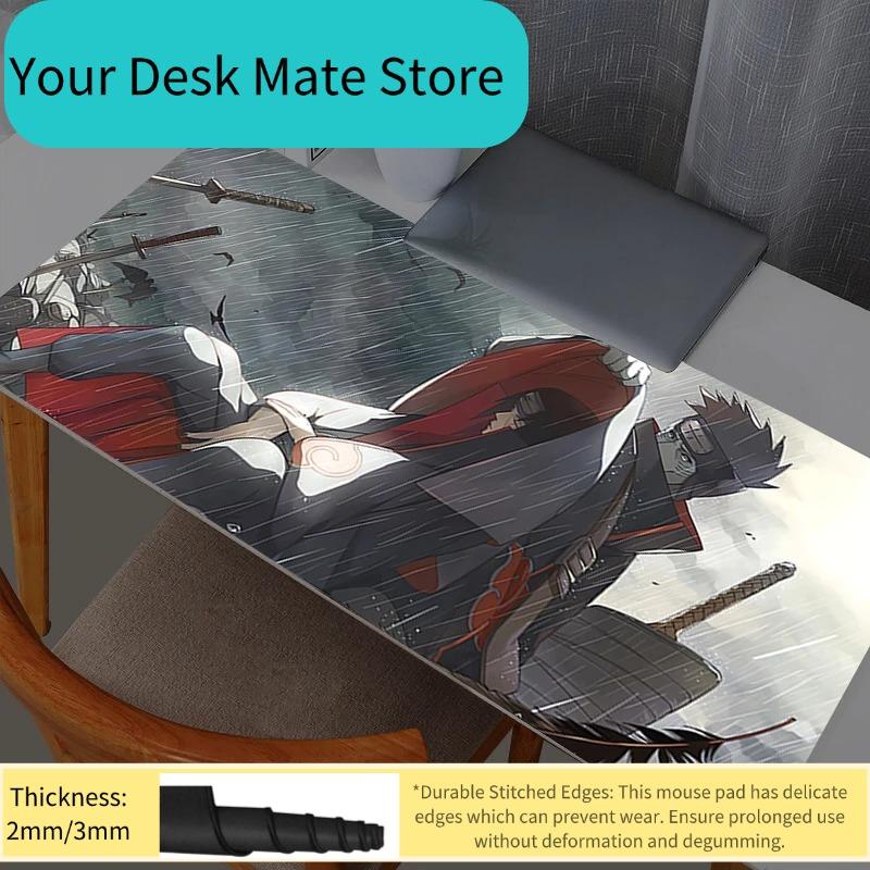Mouse Pad Gamers Large Computer Extended Game Mousepad Desk Mat Keyboard Rubber Durable Naruto Aakatsuki Carpet Mouse Pads