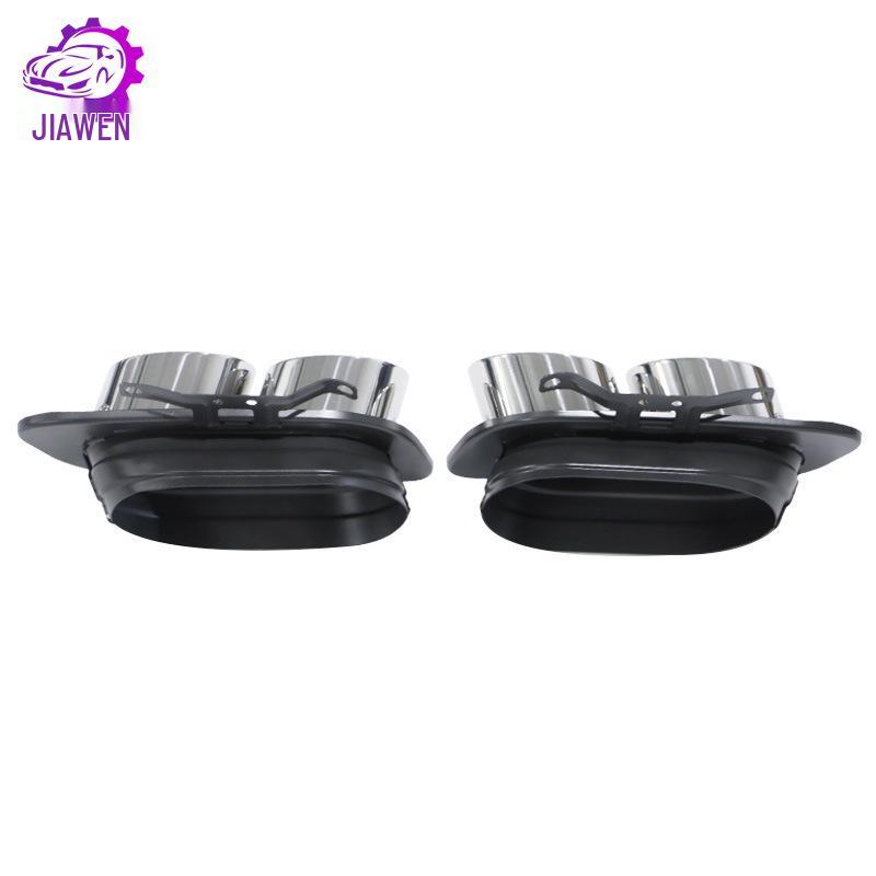 19-24 Porsche 911 Quad-Outlet Stainless Steel Exhaust Tip Modification