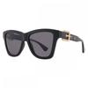 MoSchino Graue Quadratische Damen Sonnenbrille MoS131 S 0807 Ir 54 Multi