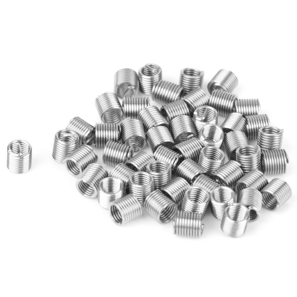 Screw Thread Insert,50pcs Stainless Steel Coiled Wire Helical Screw Thread Inserts M3 x 2D Screw Thread Insert,50pcs Stainless Steel Coiled Wire Helical Screw Thread Inserts M3 x 2D