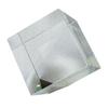Hot Sale Clear Crystal Tilted Cube Ornament Photography Prism Blank K9 Glass Handmade Wedding Decoration