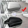 M Look Replacement Bright Black Side Mirror Cover Caps for BMW 5 7 I5 I7 Series G60 G61 G68 G70 G90 Left Hand Drive 2023-up VFHJQ1