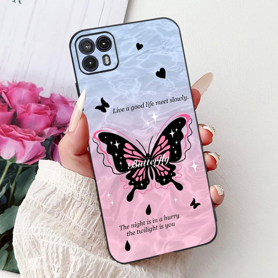 For Motorola Moto G50 Case XT2137-1 XT2137-2 Cover Cute Cat Flower Cartoon TPU Back Shell For Motorola Moto G50 5G XT2149-1 Capa
