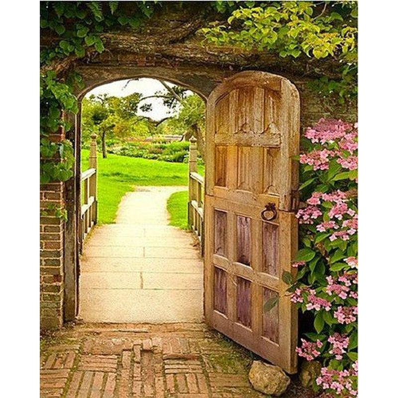 

5D Алмазная картина Пейзаж Мозаика Наборы Пейзаж Алмазная вышивка Домашнее украшение Ремесла Full Round 20x25CM