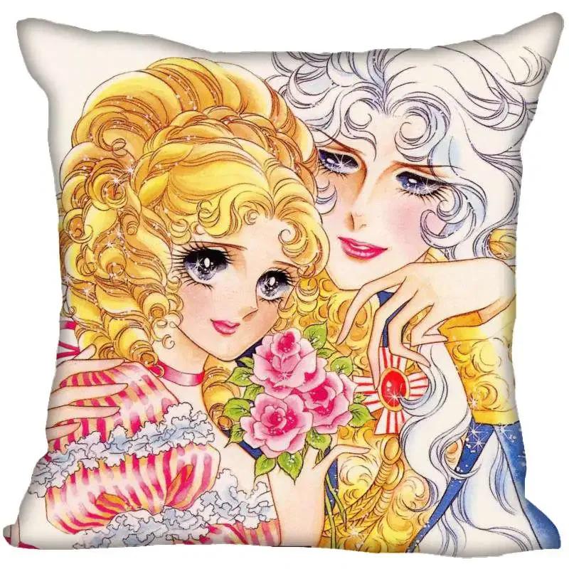 Anime The Rose of Versailles Pillow Cover Bedroom Home Office Decorative Pillowcase Square Zipper Pillow Cases Eco-Friendly 0406