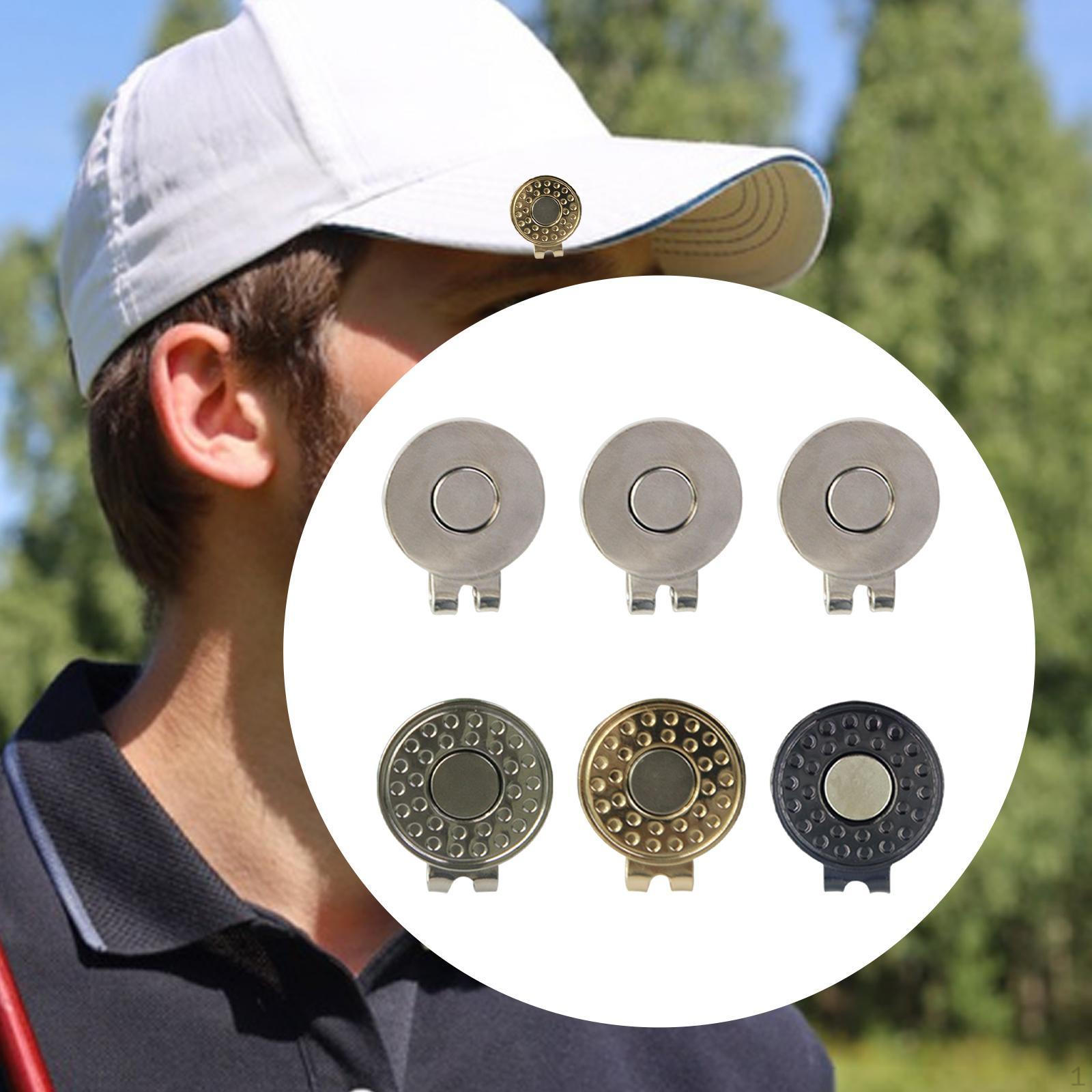 

6 шт. зажимы для шляпы для гольфа держатели маркеров мячей аксессуары, портативные, практичные для мужчин и женщин Style B