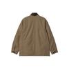 Carhartt WIP Einfarbiges Logo-Patch Cordkragen Jacke Herrenjacken I031355-1DD-XX