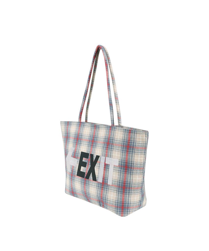 Grailz Checkered Tote Bag [Pink]