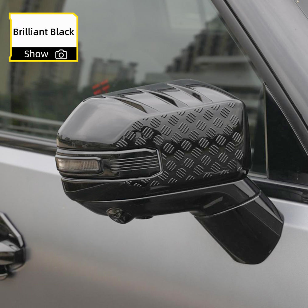 2Pcs Car Side Door Mirror Covers Exterior Reverse Mirror Shell Covers For Chery Jetour Traveller T2 2024 ABS Exterior Parts