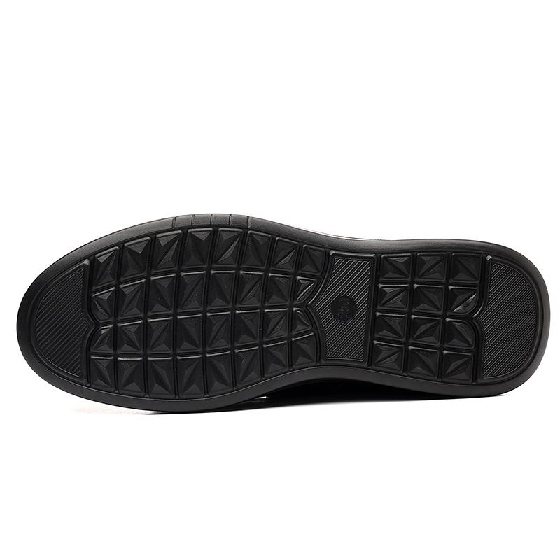 Men's Business Leather Shoes Men Soft Comfortable Casual Walking Shoes Cowhide Male Lace-Up Anti-Slip Flat Footwear