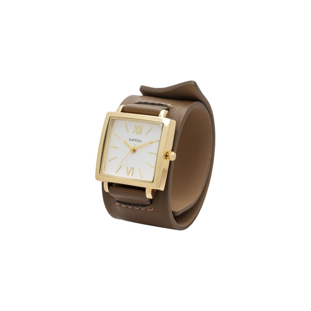 Fieldwork Women s Analog Watch Brown Leather Strap Bangle Style ST294-2